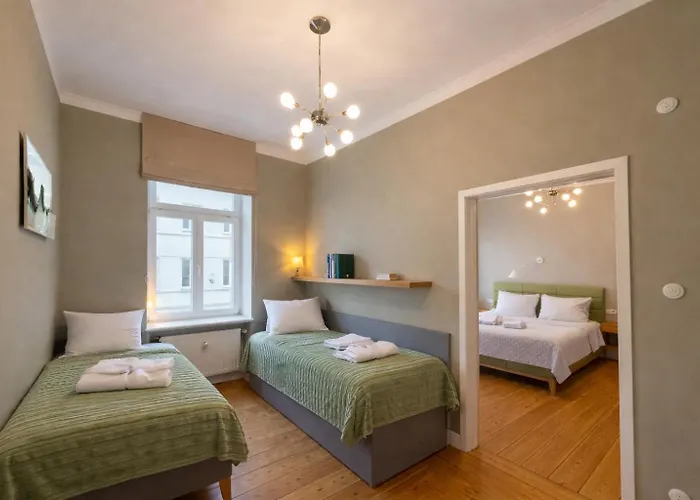 Liva Zentrum - 4 Mit Kueche Und Wlan - Naehe Hauptbahnhof - Ideal Fuer Familien & Monteure Schwerin (Mecklenburg-Vorpommern)