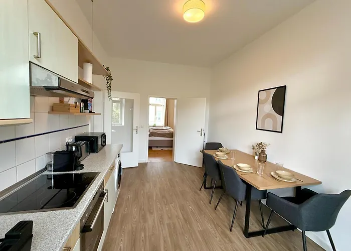 Liva Zentrum - 4 Mit Kueche Und Wlan - Naehe Hauptbahnhof - Ideal Fuer Familien & Monteure Daire